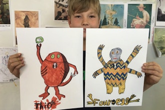 Junior Fan Art Camp (Ages 6-10)